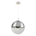 Globo - Viseći luster na sajli, 1x E27/40W/230V, prečnik 33 cm