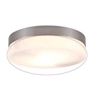 Globo - Zamensko staklo za plafonsko svetlo OPAL E27, prečnik 23,5 cm