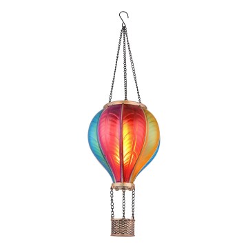 Globo - Zavesna solarna dekoracija 20xLED/0,5W/3V IP44 leteći balon