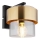 Globo - Zidna lampa 1xE27/60W/230V crna/mesing