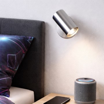 Globo - Zidno spot svetlo 1xGU10/25W/230V mat hrom