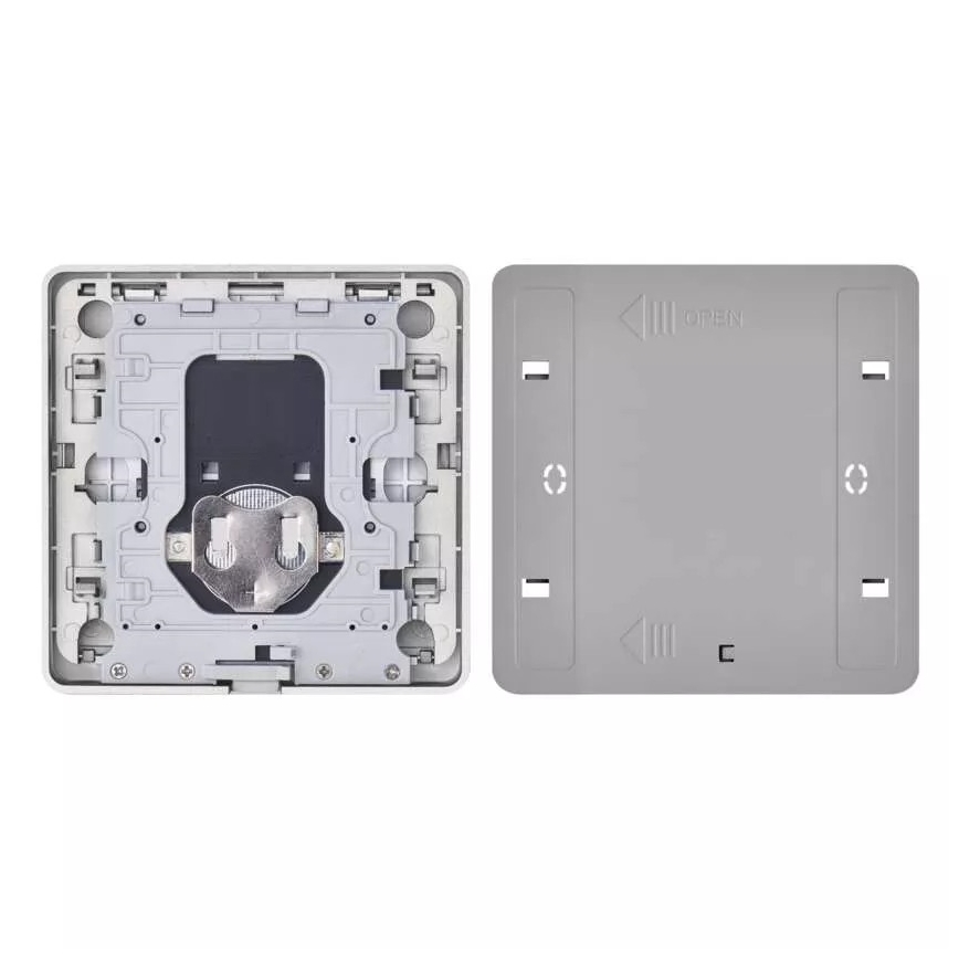 GoSmart prekidač sa 4 tastera, 1xCR2430, Tuya, crni