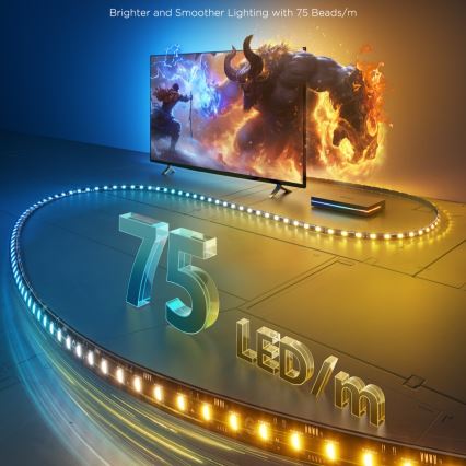 Govee - AI Sync Box 2 Smart TV RGBICW pozadinsko osvetljenje 55-65 Wi-Fi