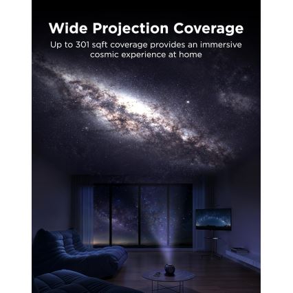 Govee - Galaxy Light Projector 2 Pro Matter sa Wi‑Fi zvučnikom