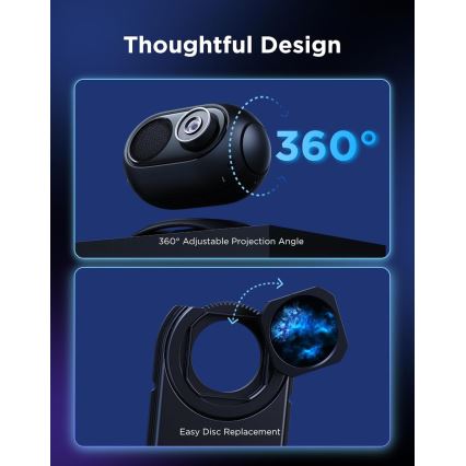Govee - Galaxy Light Projector 2 Pro Matter sa Wi‑Fi zvučnikom