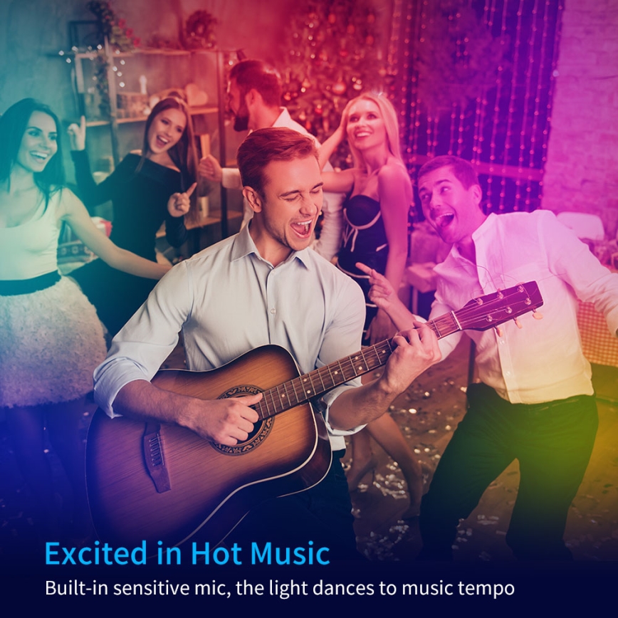 Govee - LED RGB prigušiva traka SMART LED/36W/24V 10m Wi-Fi