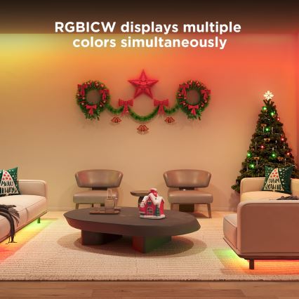 Govee - LED RGBICW SMART PRO prigušiva traka LED/12W/24V 3m Wi-Fi
