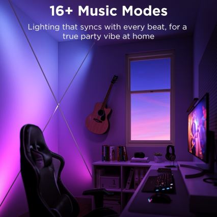 Govee - LED RGBICWW Viseća LED traka/36W/24V 4m Skyline Matter Wi-Fi