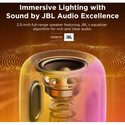 Govee - LED RGBW prigušiva stona lampa sa zvučnikom LED/36W/12V Wi-Fi