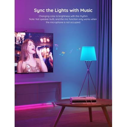 Govee - LED RGBWW prigušiva sijalica Smart MATTER E27/12W/230V 2700-6500K Wi-Fi