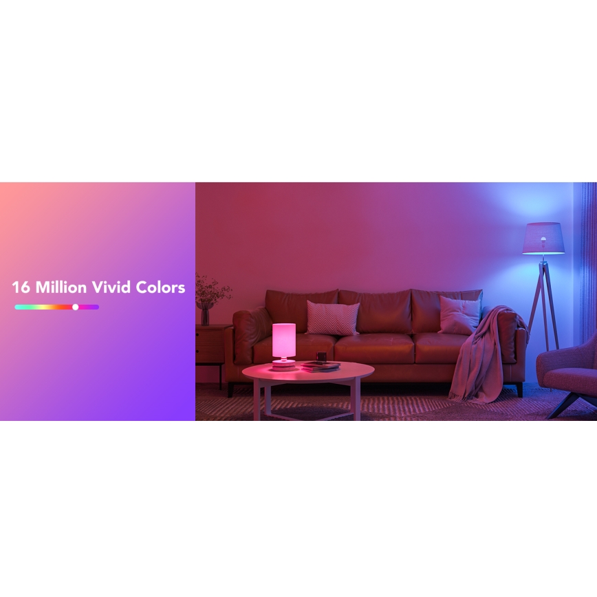 Govee - LED RGBWW prigušiva sijalica Smart MATTER E27/12W/230V 2700-6500K Wi-Fi
