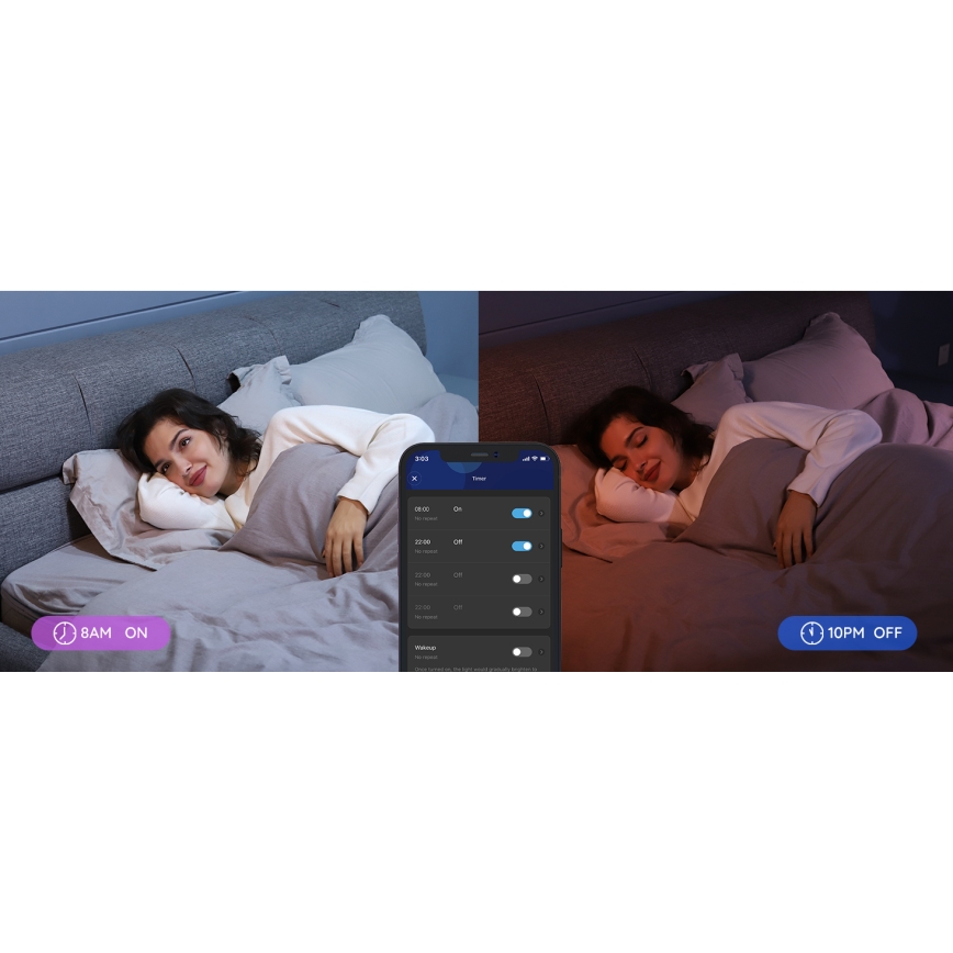 Govee - LED RGBWW prigušiva sijalica Smart MATTER E27/12W/230V 2700-6500K Wi-Fi