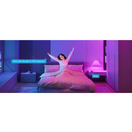 Govee - LED RGBWW prigušiva pametna sijalica E27/9W/230V 2700-6500K Wi-Fi