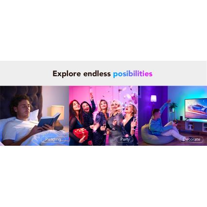 Govee - LED RGBWW prigušiva sijalica Smart E27/12W/230V 2700-6500K Wi-Fi