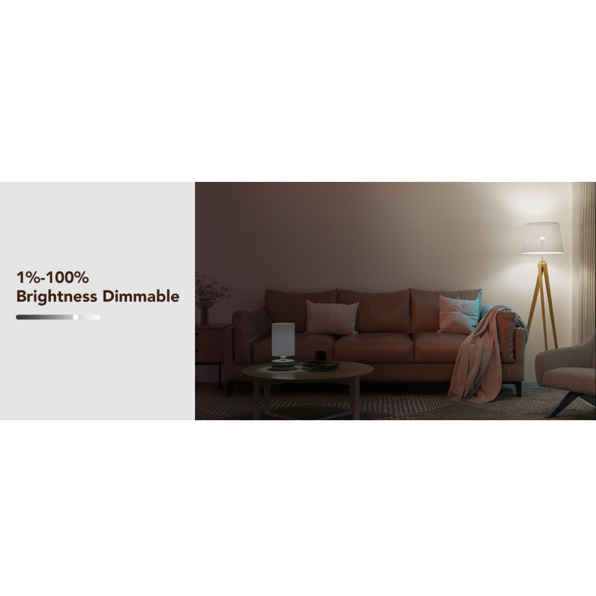 Govee - LED RGBWW prigušiva sijalica Smart E27/12W/230V 2700-6500K Wi-Fi