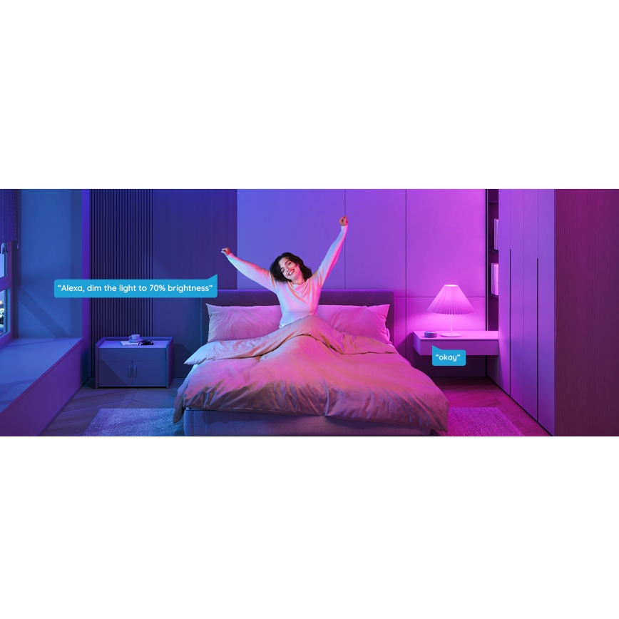 Govee - LED RGBWW prigušiva sijalica Smart E27/12W/230V 2700-6500K Wi-Fi