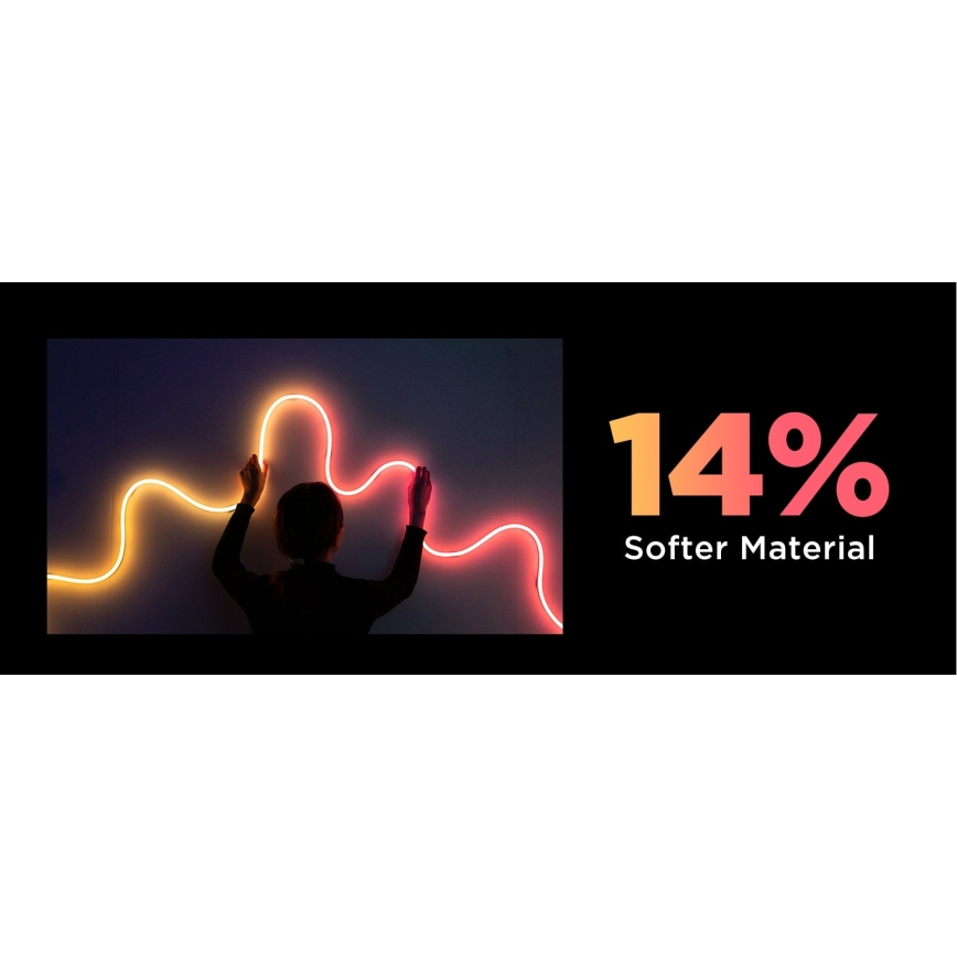 Govee - Neon 2 MATTER savijiva LED traka 3m RGBIC Wi-Fi