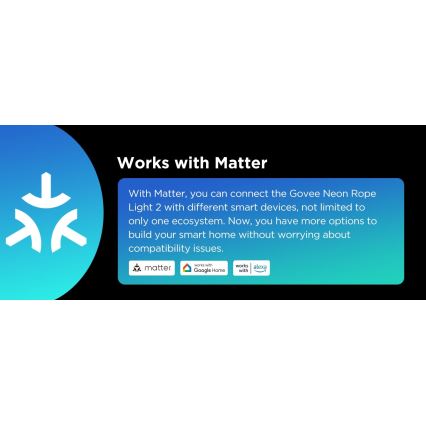 Govee - Neon 2 MATTER savijiva LED traka 3m RGBIC Wi-Fi