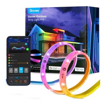 Govee - Outdoor Pro SMART RGBICWW spoljašnja LED traka 10m 2700-6500K Wi-Fi IP65