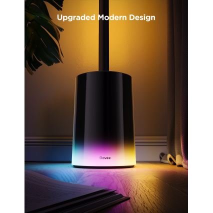 Govee - prigušiva LED podna lampa Smart MATTER LED RGBICWW 2200-6500K Wi-Fi + daljinsko upravljanje