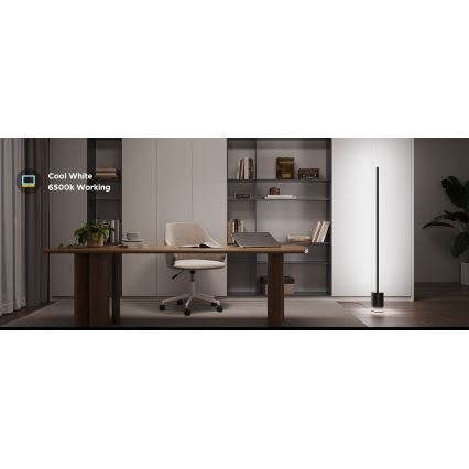 Govee - prigušiva LED podna lampa Smart MATTER LED RGBICWW 2200-6500K Wi-Fi + daljinsko upravljanje