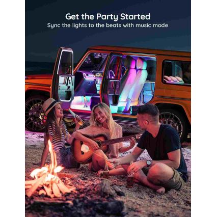 Govee - Pametne LED trake za automobil - RGBIC