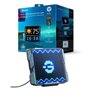 Govee - Pixel Light 1024 LED panel mat LED/12W/12V Wi-Fi