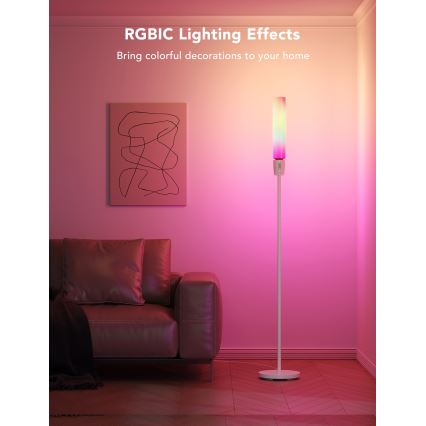 Govee - prigušiva LED podna lampa CYLINDER SMART RGBICWW 2200-6500K