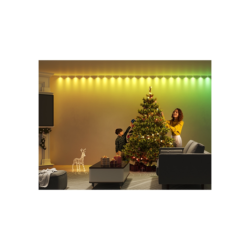 Govee - RGBIC LED niz visećih svetiljki 5m Wi-Fi