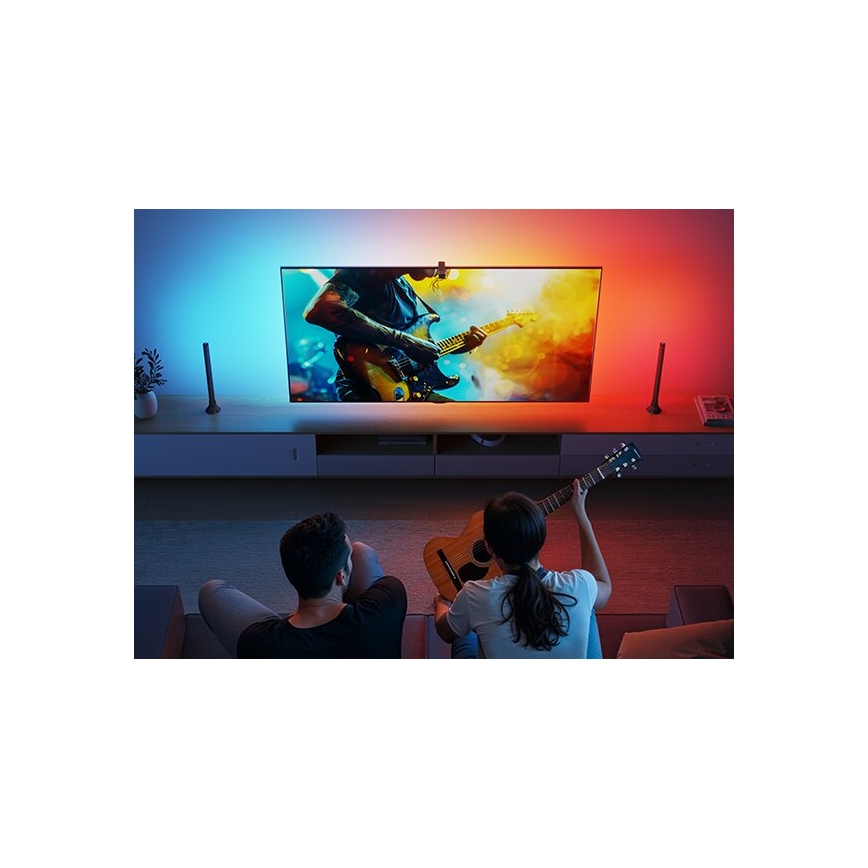 Govee - SET 2x pozadinsko osvetljenje za TV 55-65 SMART LED RGBICW Wi-Fi