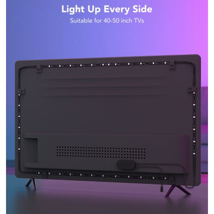 Govee - SMART LED pozadinsko osvetljenje za TV 40-50 RGBIC Wi-Fi