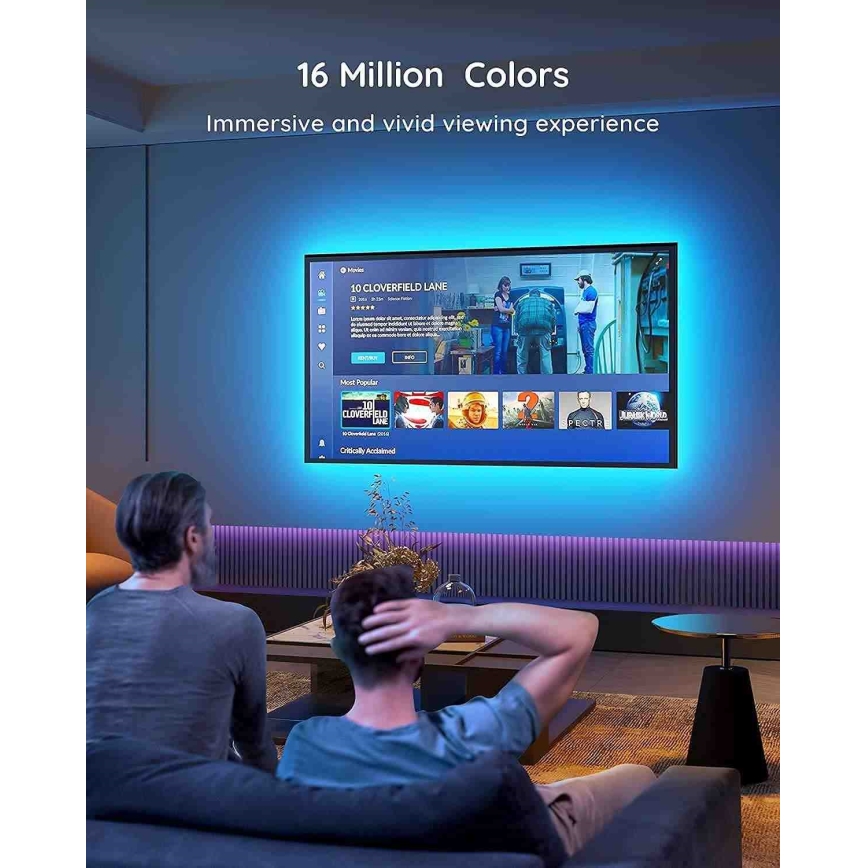 Govee - SMART RGB LED pozadinsko osvetljenje za TV 46-60