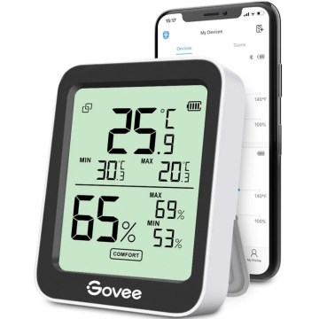 Govee - Termometar i higrometar sa displejom 2xAAA