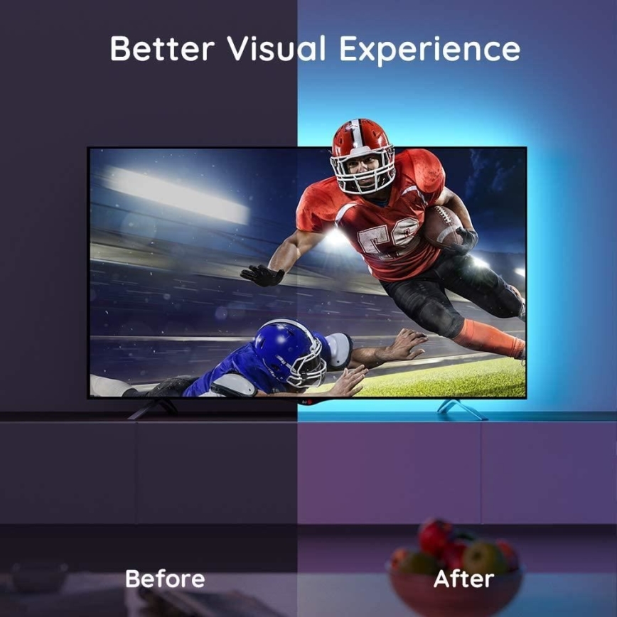 Govee - TV 46-60 SMART LED pozadinsko osvetljenje RGB + daljinski upravljač