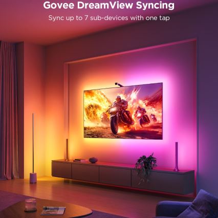 Govee - TV Backlight 3 Lite za TV 55-65 SMART LED pozadinsko osvetljenje RGBICW Wi-Fi IP67 + daljinsko upravljanje