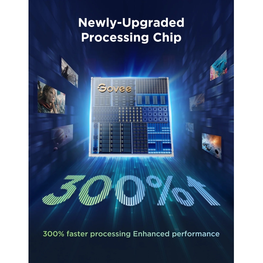 Govee - TV Backlight 3 Pro 55-65 SMART LED pozadinsko osvetljenje RGBIC Wi-Fi