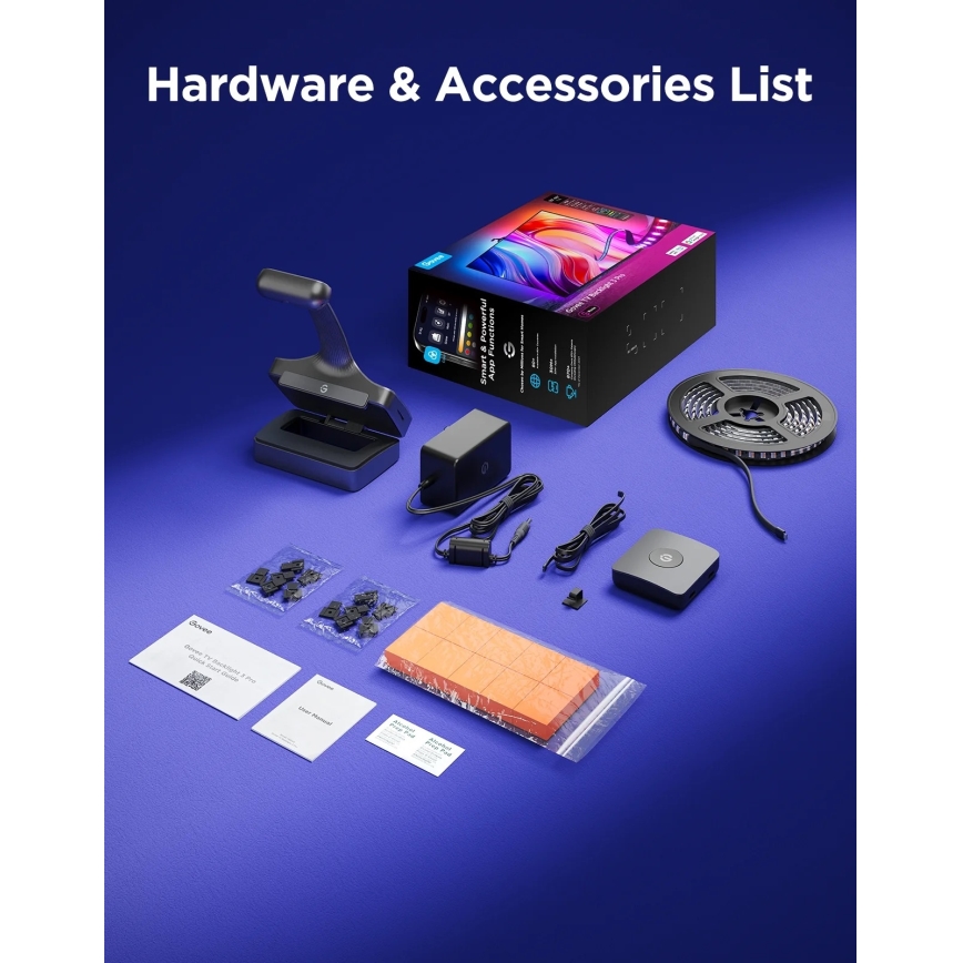 Govee - TV Backlight 3 Pro 55-65 SMART LED pozadinsko osvetljenje RGBIC Wi-Fi