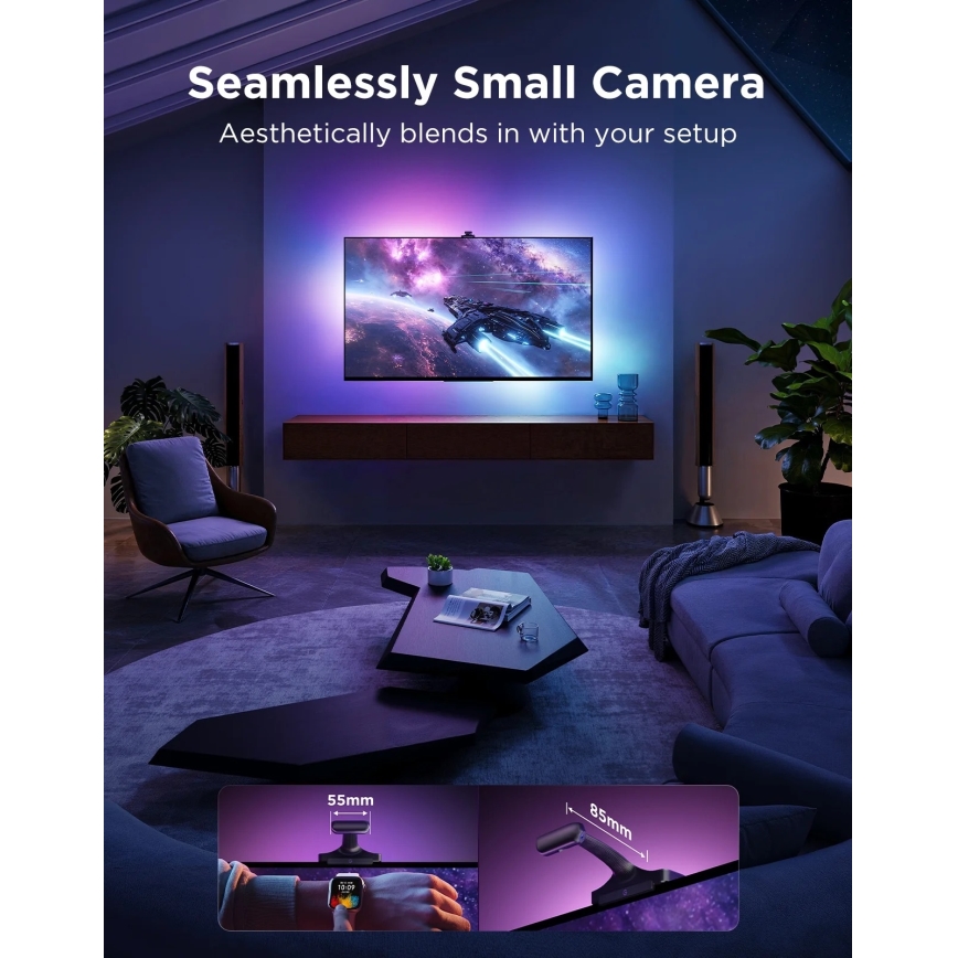 Govee - TV Backlight 3 Pro 75-85 SMART LED pozadinsko osvetljenje RGBIC Wi-Fi