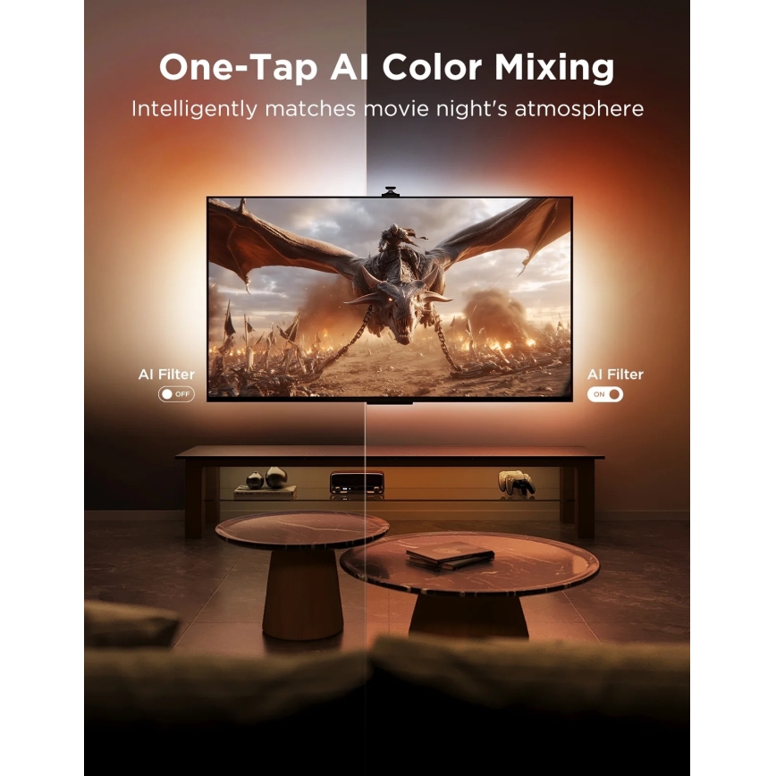 Govee - TV Backlight 3 Pro 75-85 SMART LED pozadinsko osvetljenje RGBIC Wi-Fi