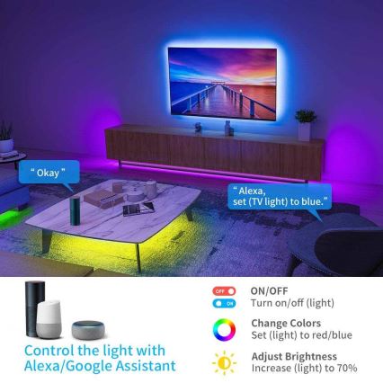 Govee - Wi-Fi RGB pametna LED traka 5 m