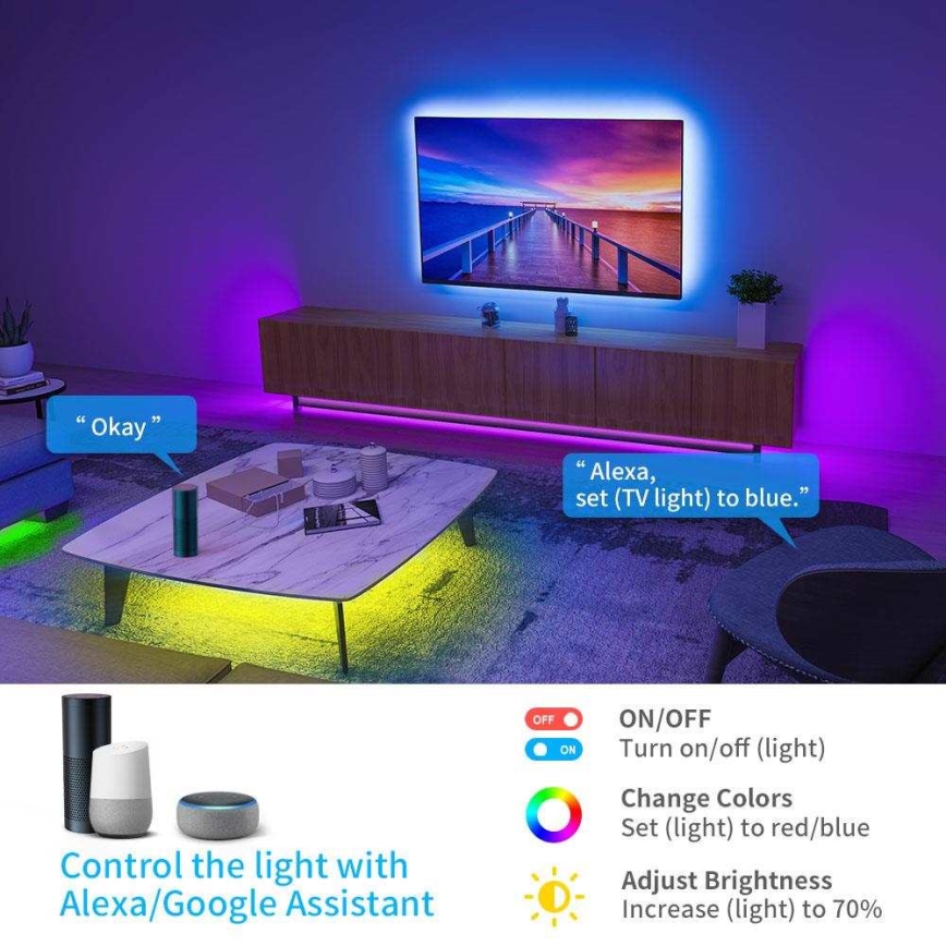 Govee - Wi-Fi RGB pametna LED traka 5 m