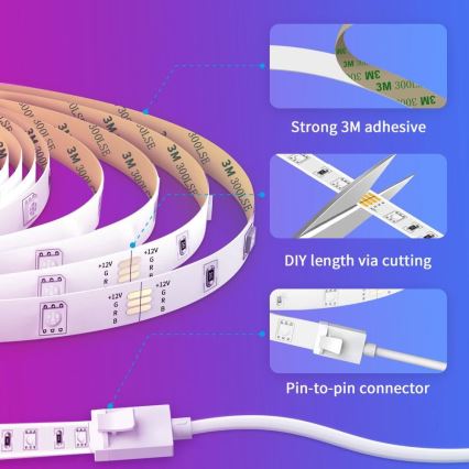 Govee - Wi-Fi RGB pametna LED traka 5 m