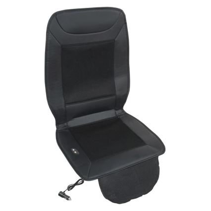 Grejana navlaka za sedište sa ventilacijom 18W/12V crna