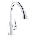 GROHE 30219002 - Elektronska slavina za sudoperu ZEDRA TOUCH sjajni hrom