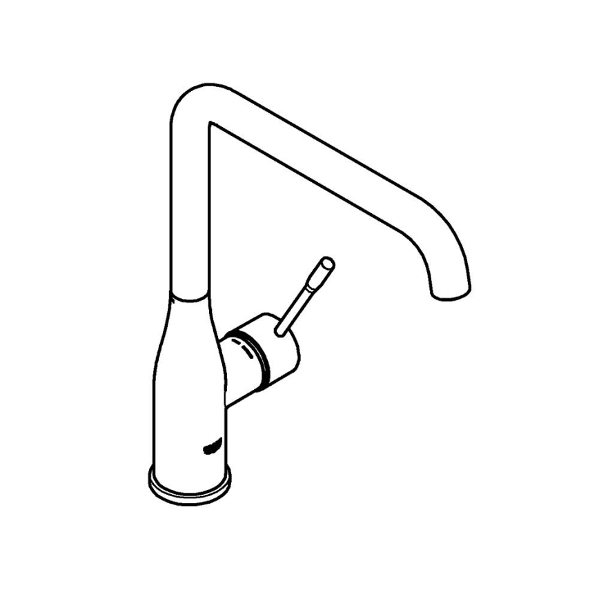 GROHE 30269DC0 - Kuhinjska slavina ESSENCE 300 mm, nerđajući čelik