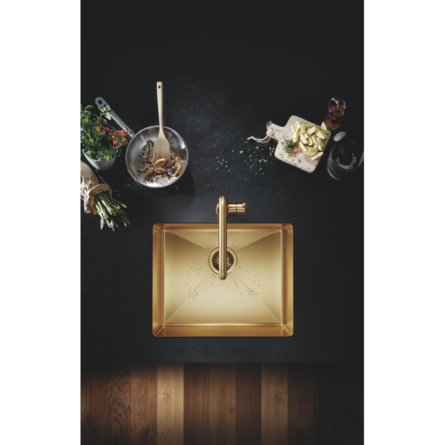 GROHE 30269GN0 - ESSENCE zlatna baterija za sudoperu