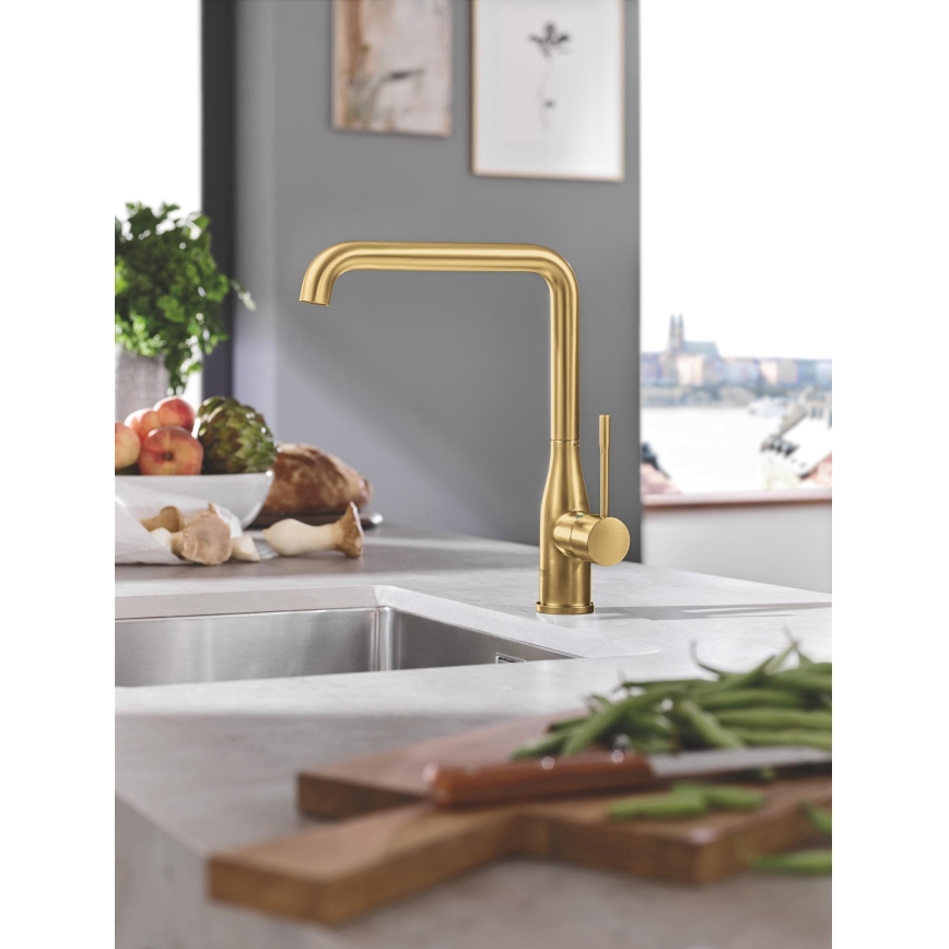 GROHE 30269GN0 - ESSENCE zlatna baterija za sudoperu