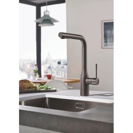 GROHE 30270AL0 - Slavina za sudoperu ESSENCE grafit
