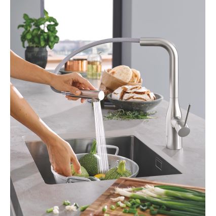 GROHE 30270DC0 - Baterija za sudoperu ESSENCE, nerđajući čelik