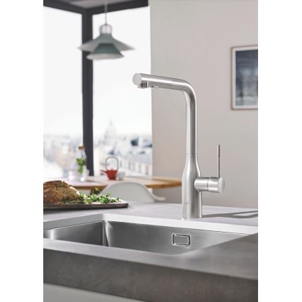 GROHE 30270DC0 - Baterija za sudoperu ESSENCE, nerđajući čelik
